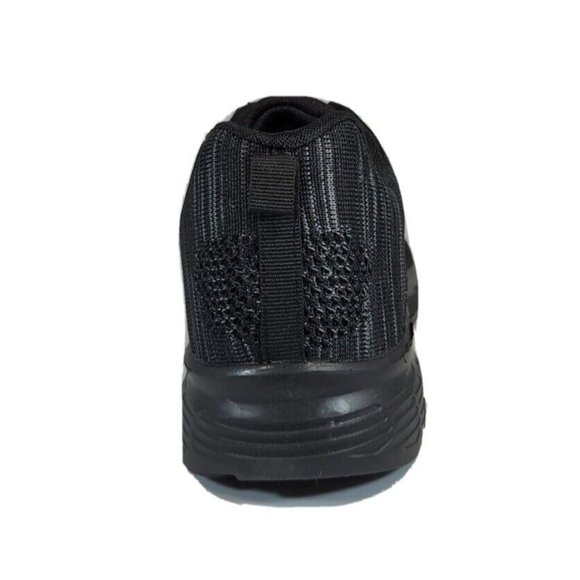 Hawkwell Women's Breathable Knit Walking Running Sneakers in Black grey US SZ 8 - Picture 8 of 9